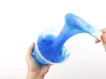 Slime made with Perfect Consistency