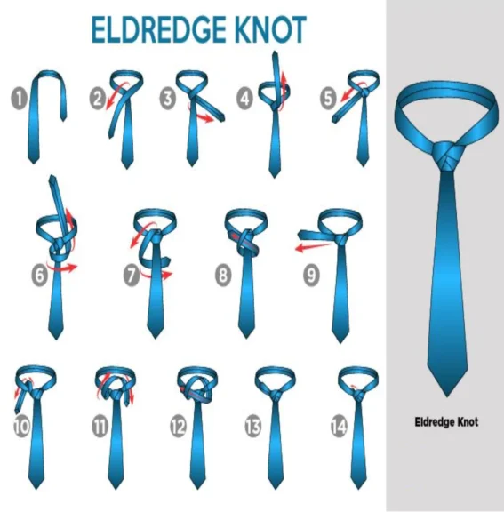 Steps for Tying an Eldredge Knot