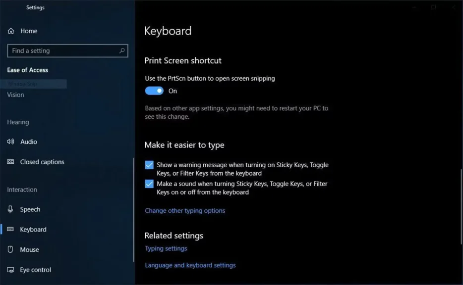 Windows Key + Print Screen