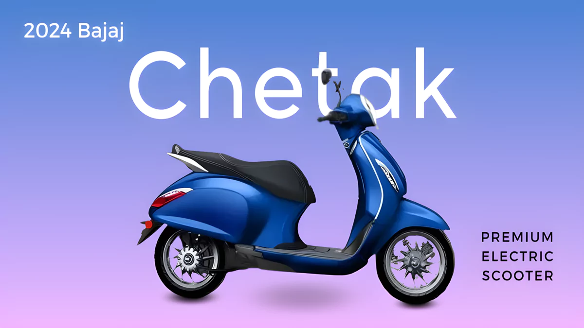 2024 Bajaj Chetak Premium Electric Scooter